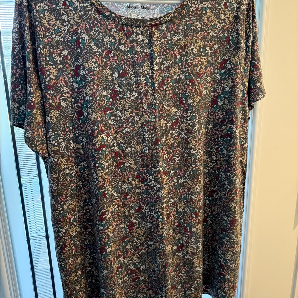 Floral Print Women's Top
